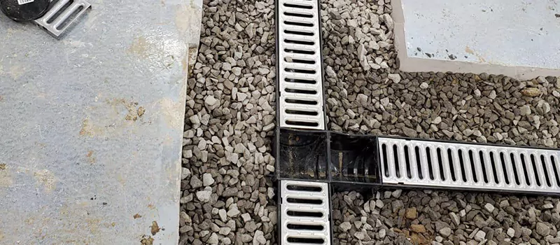 Storm Water Trench Drain Repair in Stoney Creek, ON